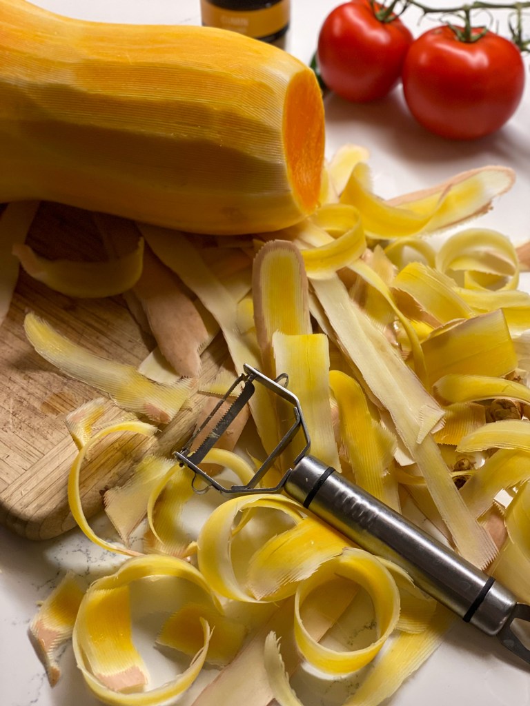 how to prep butternut squash