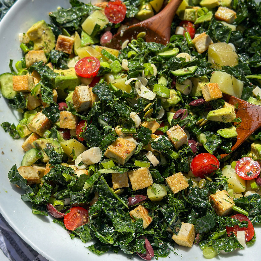 Vegan Niçoise Salad (Oil Free!) | Jackfruitful Kitchen