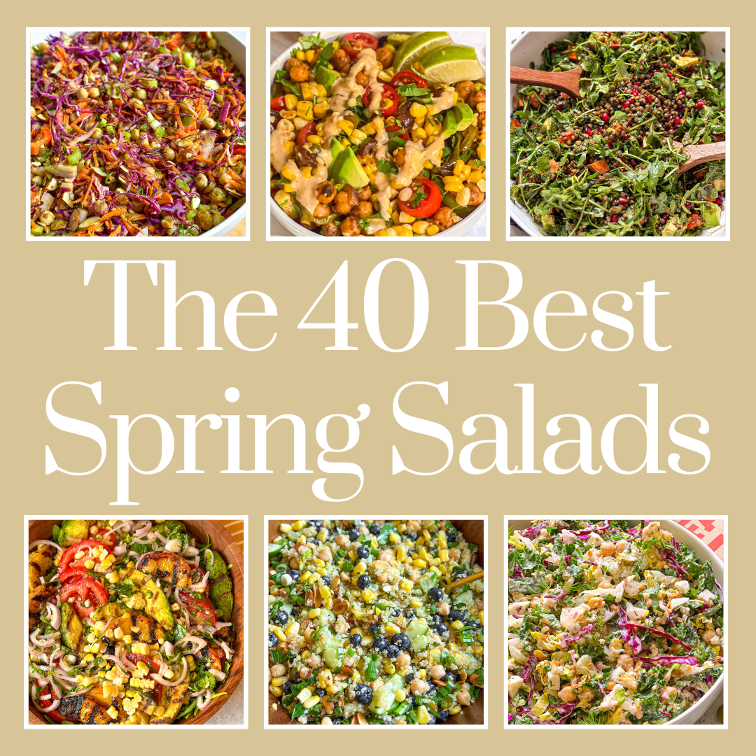 The 40 Best Spring Salads | Jackfruitful Kitchen